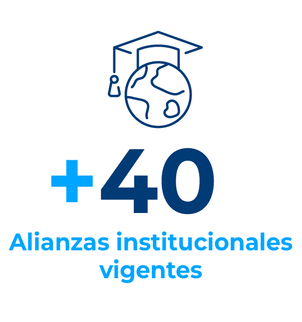 Más de 40 alianzas institucionales vigentes