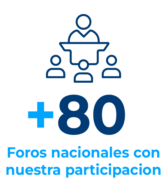 Más de 80 foros nacionales con participación del IEE