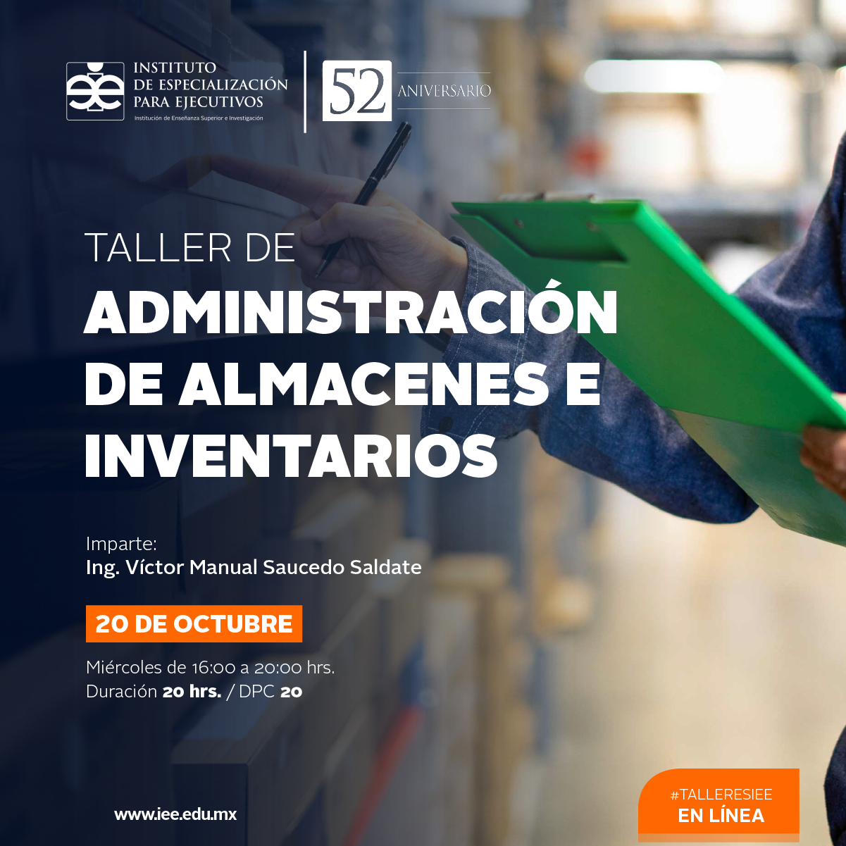 Taller en Línea Administración de Almacenes e Inventarios