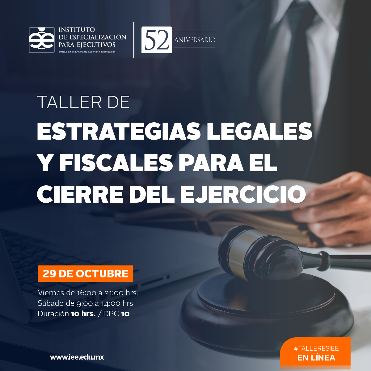 Taller en Línea en Estrategias Legales y Fiscales para el Cierre del Ejercicio