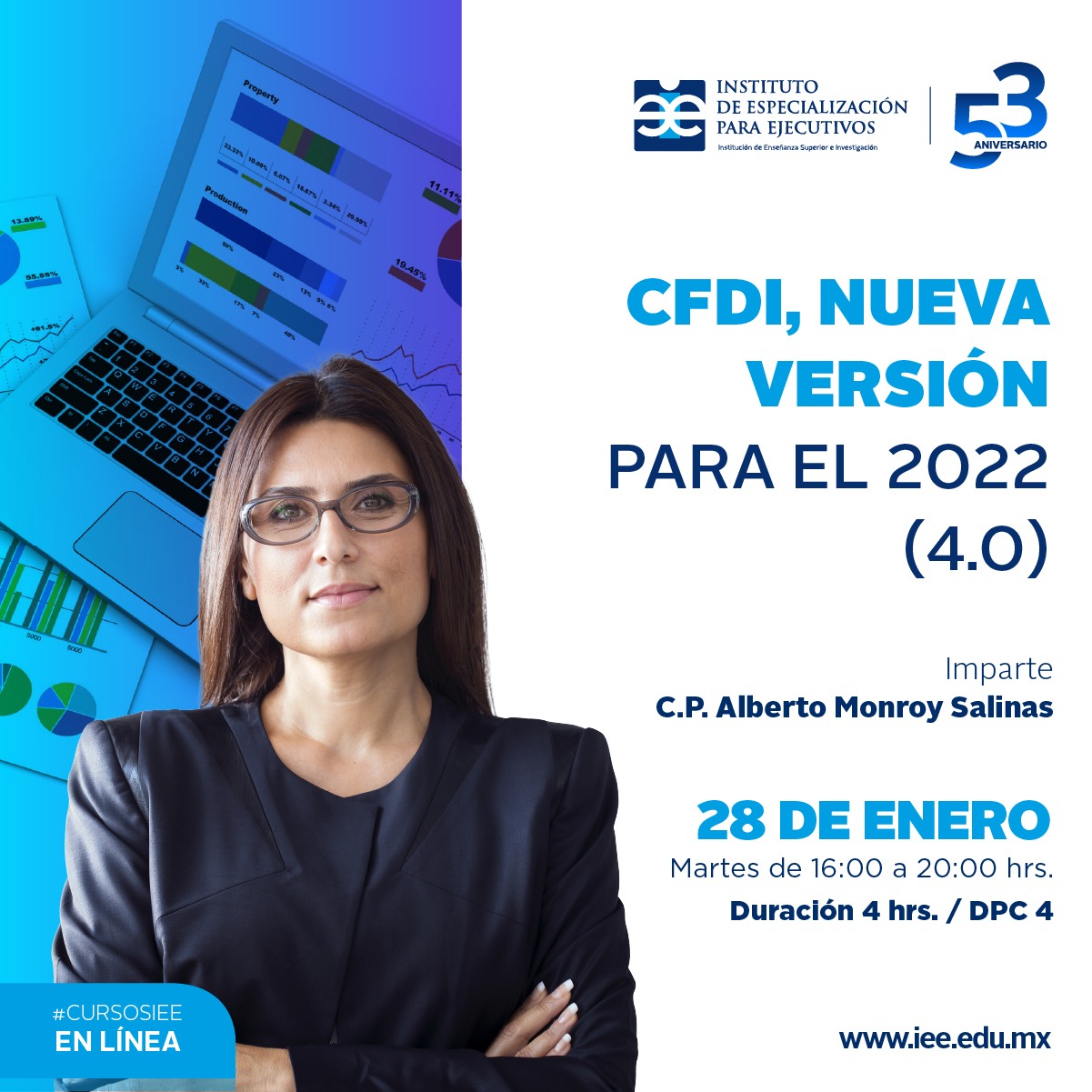 Curso en Línea CFDI, Nueva Versión para el 2022 (4.0)