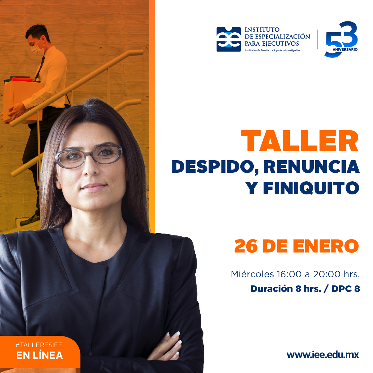 Taller en Línea Despido, Renuncia y Finiquito