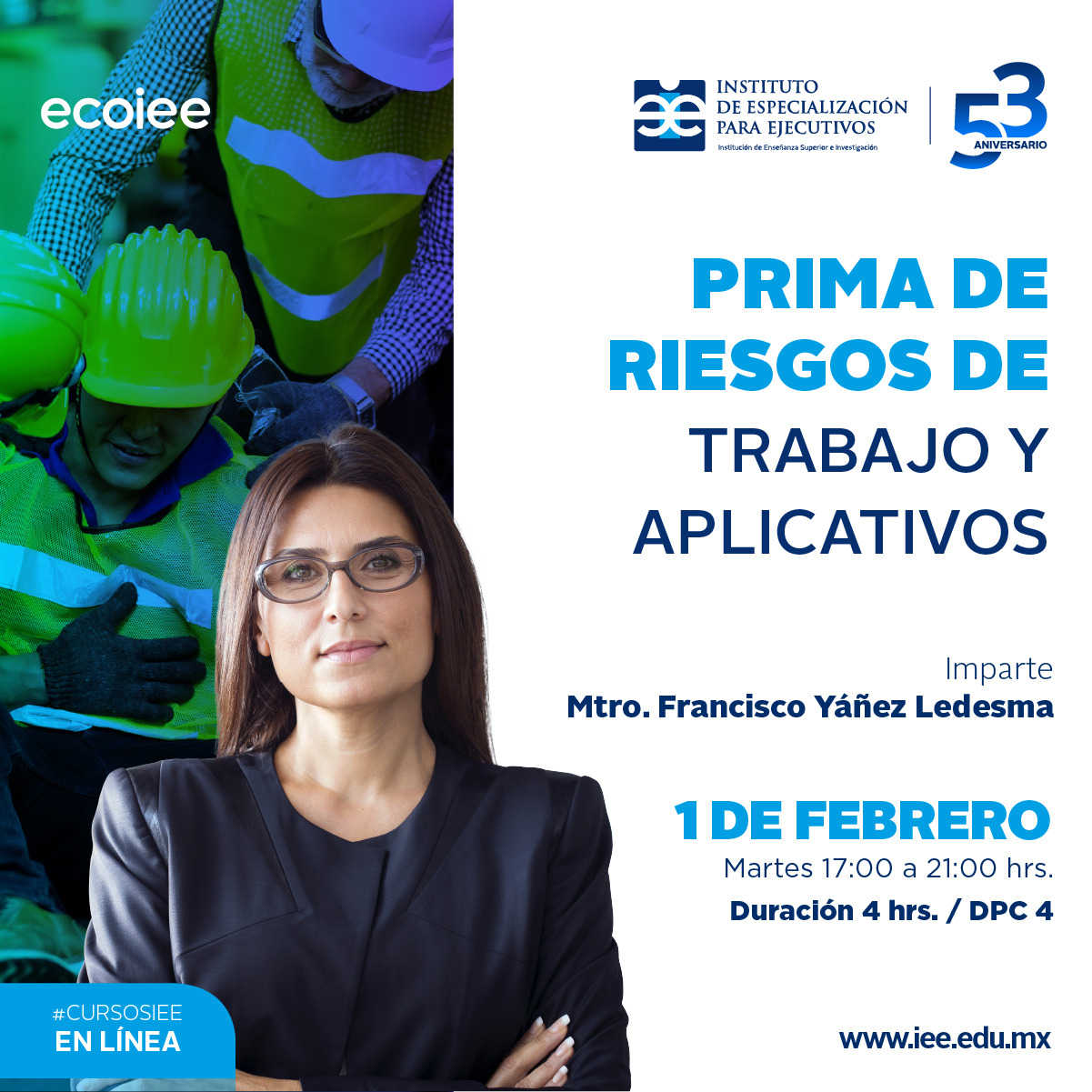 Curso en Línea Prima de Riesgos de Trabajo y Aplicativos