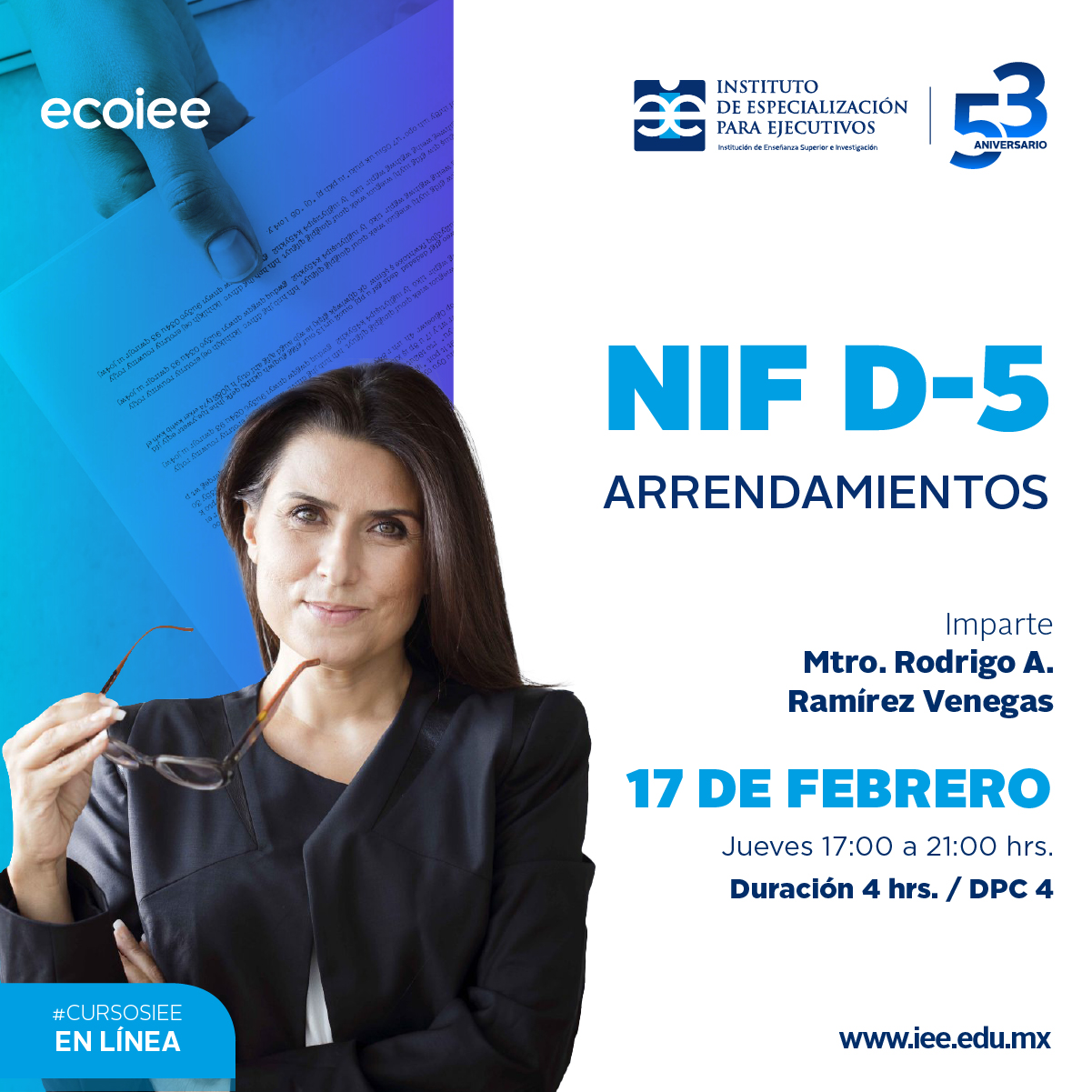 Curso en Línea NIF D-5