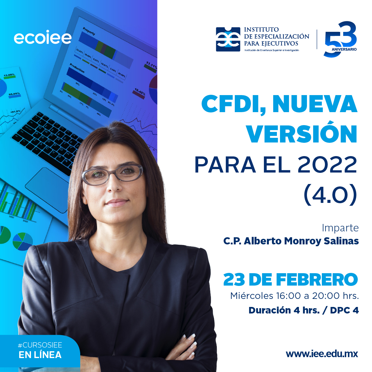 Curso en Línea CFDI, Nueva Versión para el 2022 (4.0)