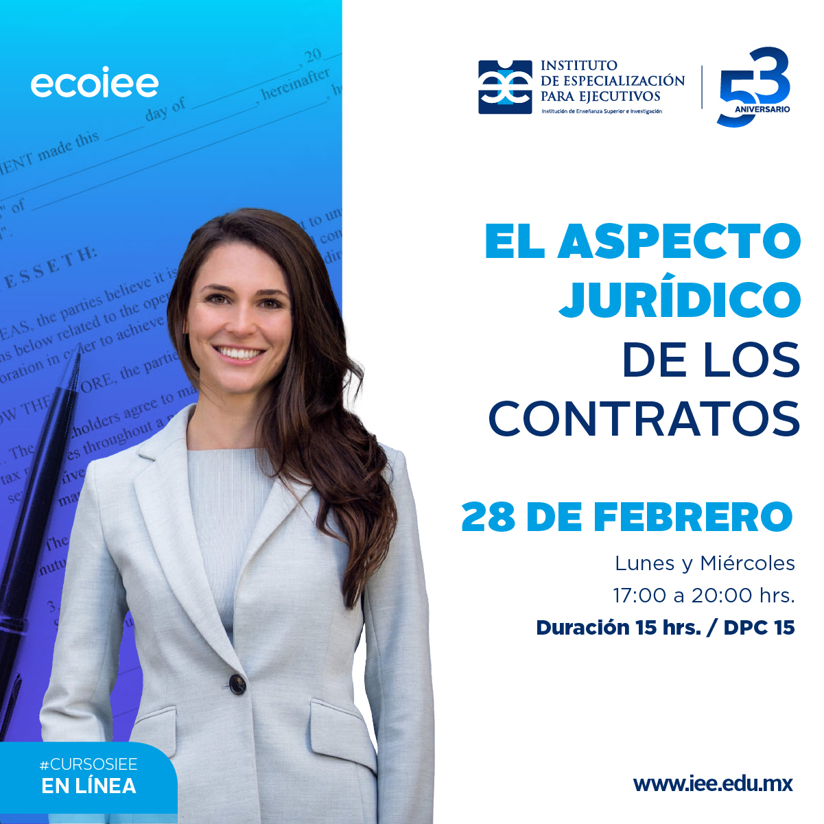 Curso en Línea El Aspecto Jurídico de los Contratos