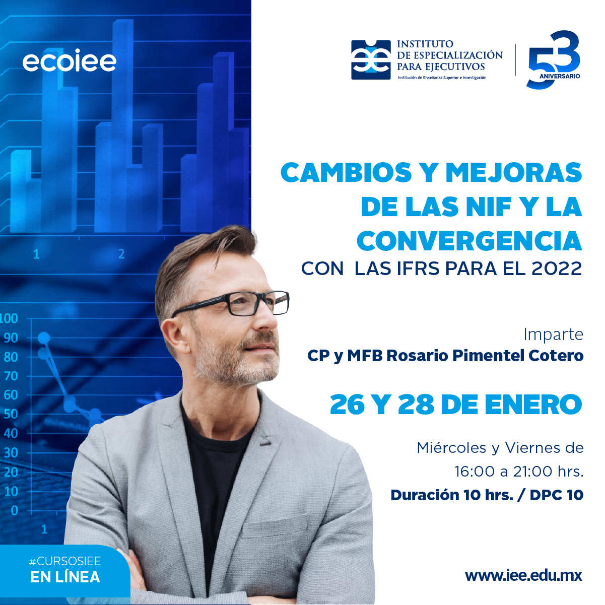 Curso en Línea Cambios y Mejoras de las NIF y la Convergencia con las IFRS para el 2022