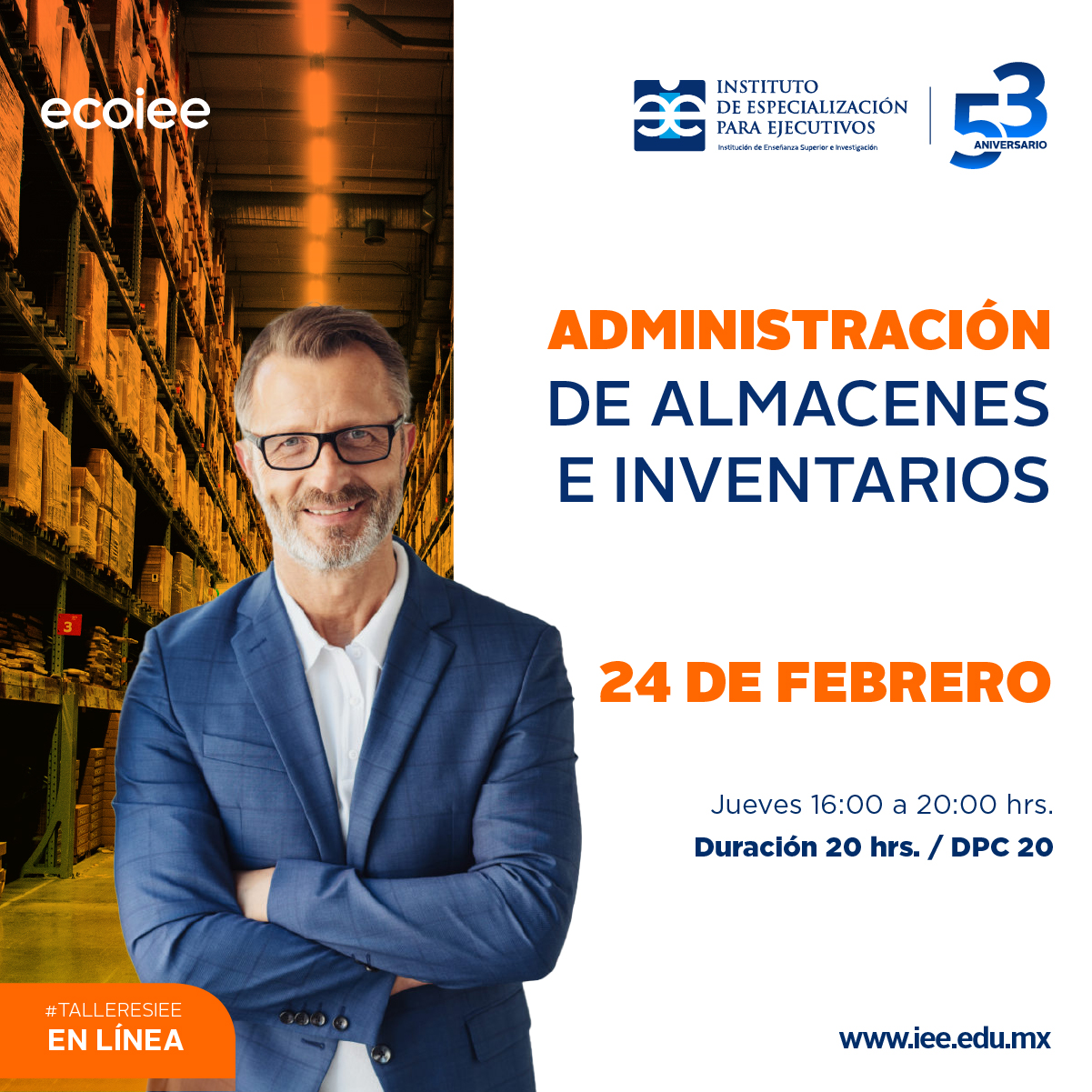 Taller en Línea de Administración de Almacenes e Inventarios