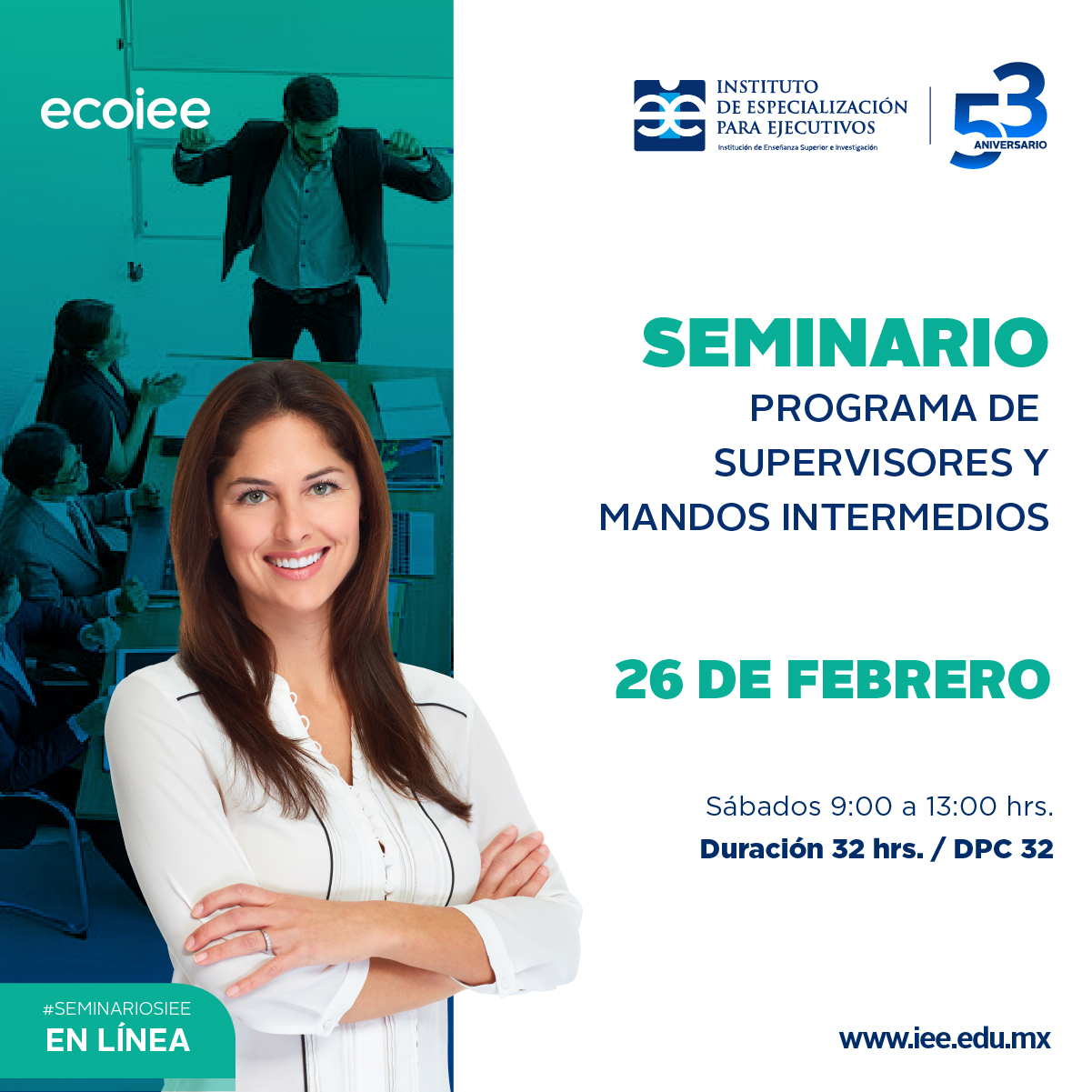 Seminario en Línea Programa de Supervisores y Mandos Intermedios