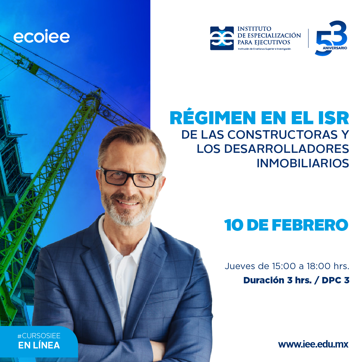 Curso en Línea en Régimen en el ISR de las Constructoras y los Desarrolladores Inmobiliarios