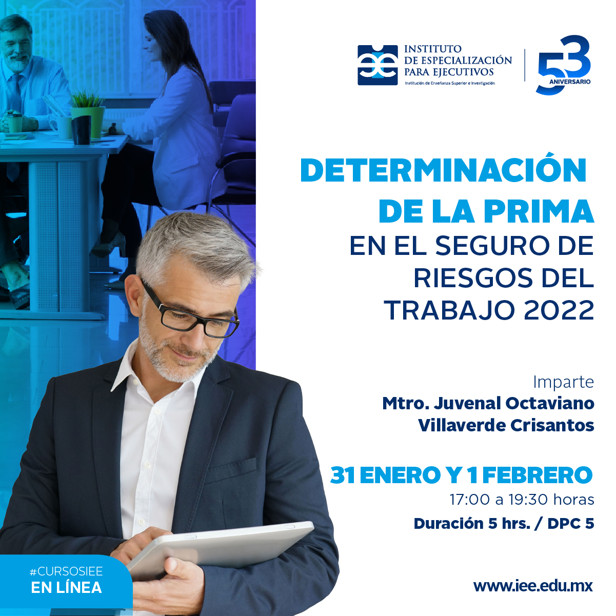 Curso en Línea Determinación de la Prima en el Seguro de Riesgos del Trabajo 2022