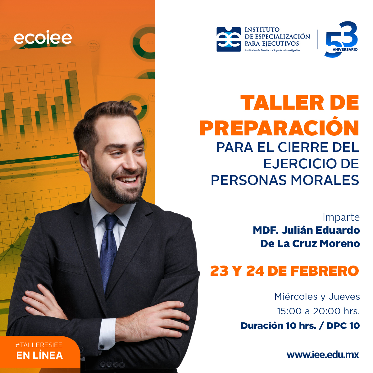 Taller en Línea de Preparación para el Cierre del Ejercicio de Personas Morales