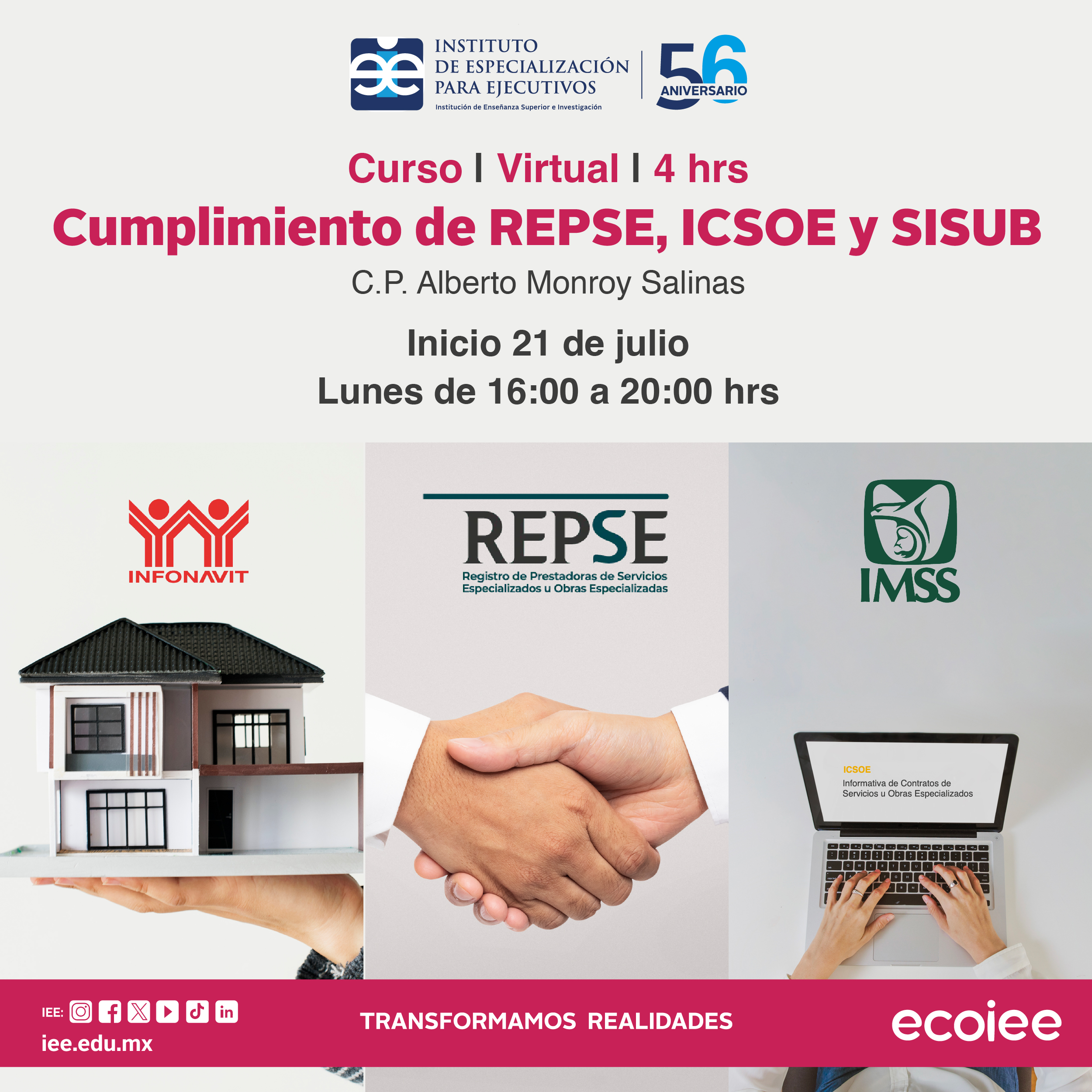 Cumplimiento de REPSE, ICSOE y SISUB
