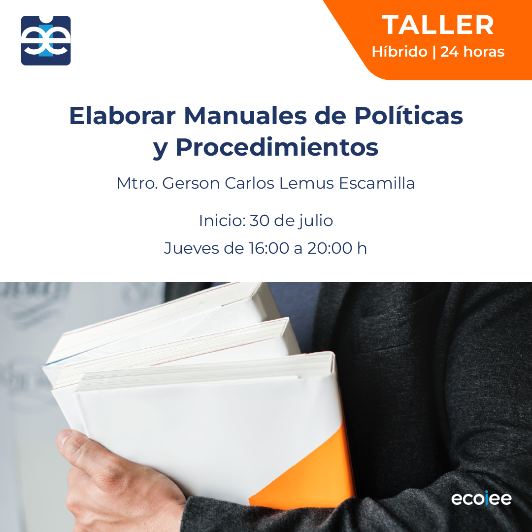 Taller para Elaborar Manuales de Políticas y Procedimientos